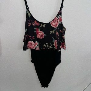 Floral bodysuit